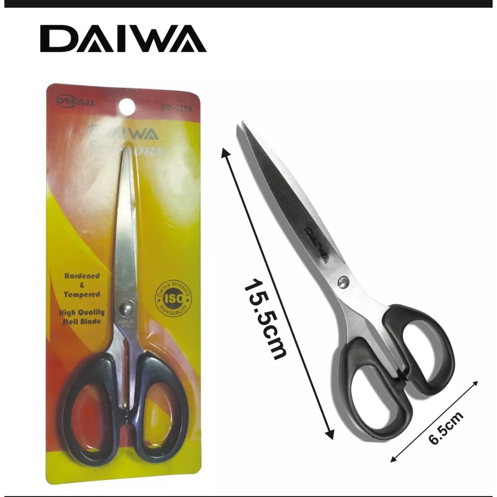 Gunting Tanggung - Emigo 6inch - 16CM - Solid Steel - SharpSafe&Cheap KODE 165-GUNTING 16cm BESAR