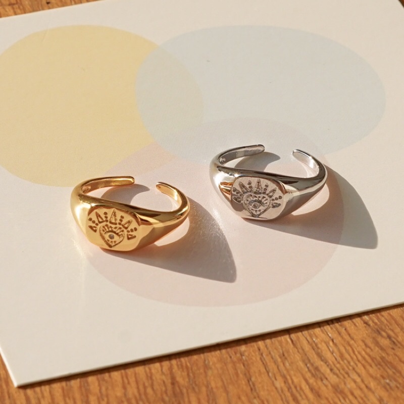 magic ring cincin korea motif wanita heart hati