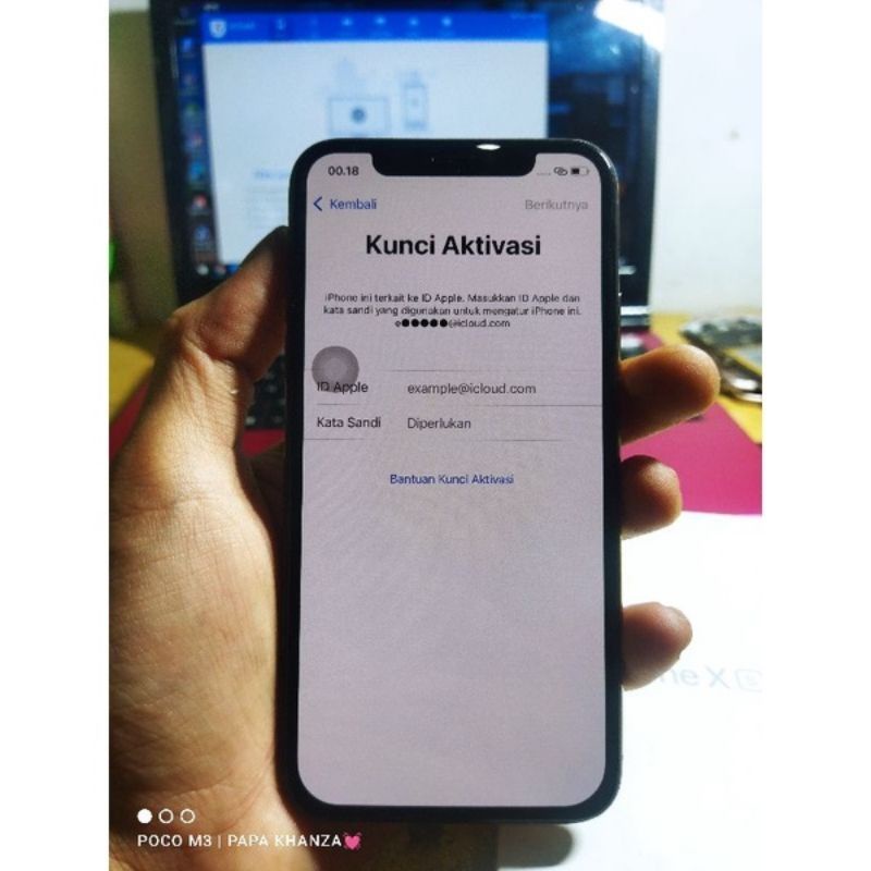 IPHONE XS 64GB FULLSET MULUS 100% LOCK ICLOUD
