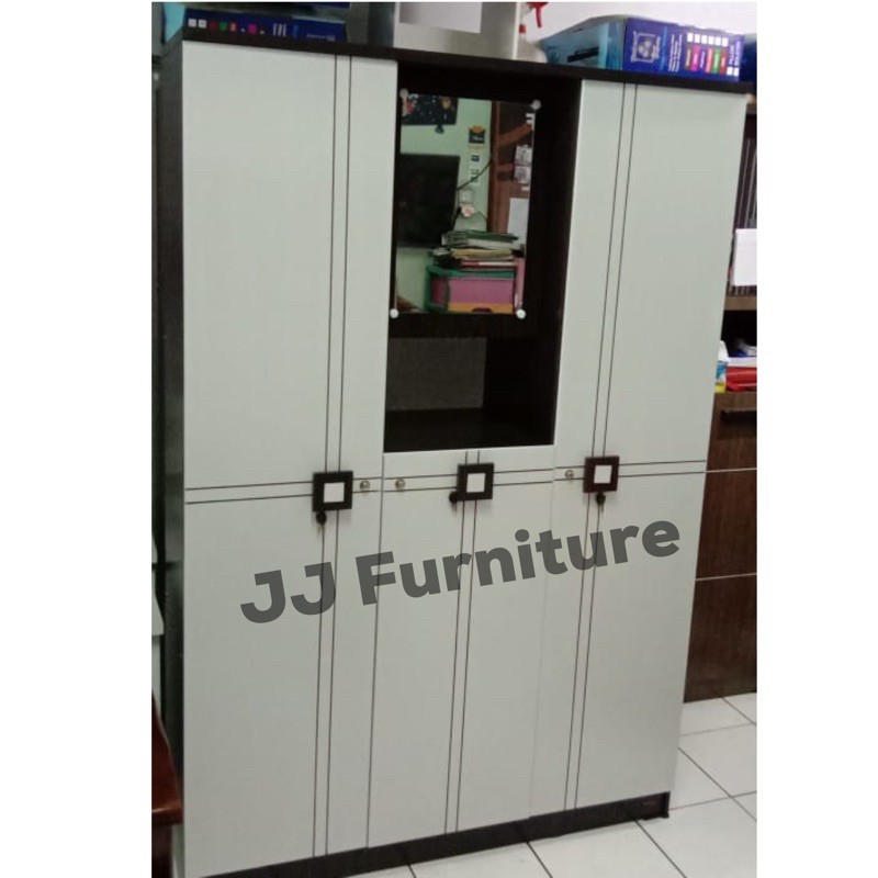 lemari pakaian minimalis 3 pintu