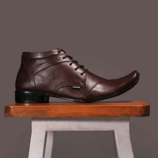 Sepatu Pantofel Pria Kulit Asli anak laki-laki Casual Tali Resleting Murah Tinggi Kerja Kantor Pesta Formal Dinas Original 100% AR ARMOR