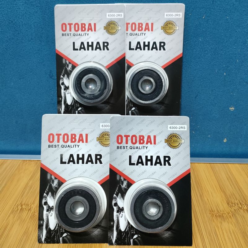 Bearing Kelahar Lahar Laker Bering OTOBAI 6300 2RS Bearing 6300 2RS Harga Satuan / Per 10Pcs