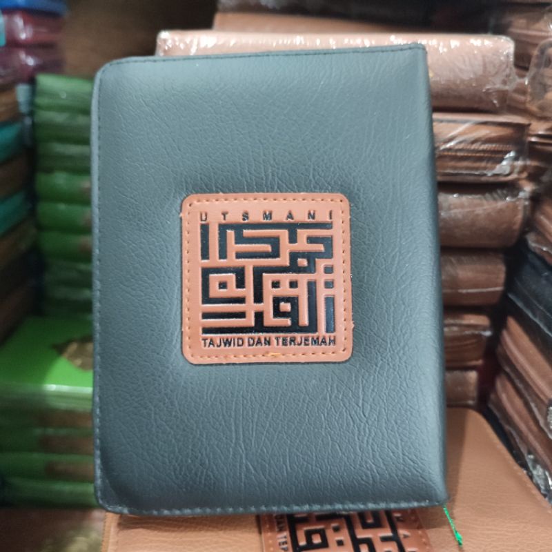 Alquran Utsmani Tajwid dan Terjemahan ukuran A6 - Alquran Jaket - Alquran Resleting