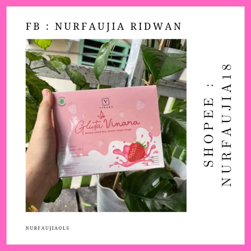 PEMUTIH DARI DALAM TUBUH GLUTA VINARA (collagen drink) BPOM