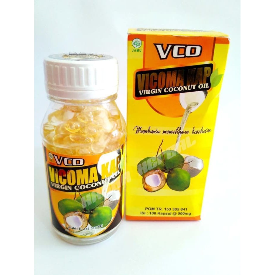 

Vicoma Kaps virgin Coconut Oil (VCO)