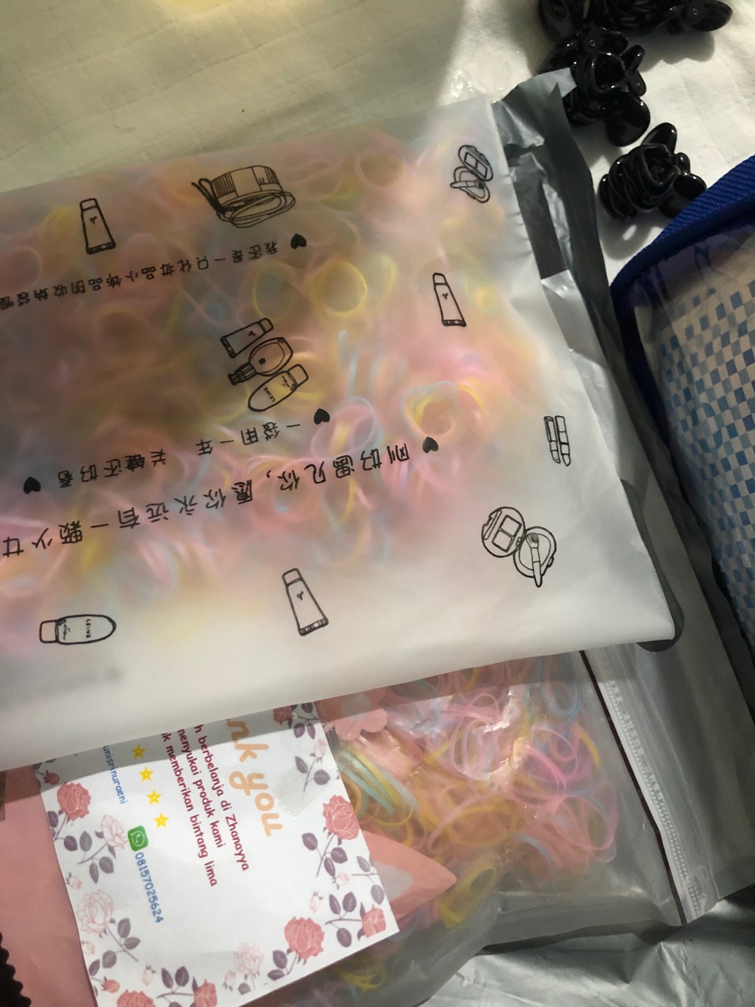 2500/pack Karet Jepang Ukuran Kecil