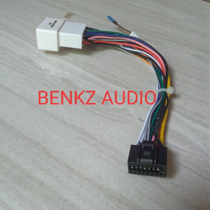 Soket head unit android Nakamichi pnp mitsubishi Xpander dan mirage