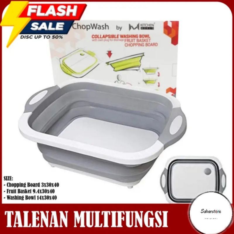 TALENAN MULTIFUNGSI / TALENAN BASKOM t 3 IN 1 MULTIFUNGSI / TALENAN PORTABLE