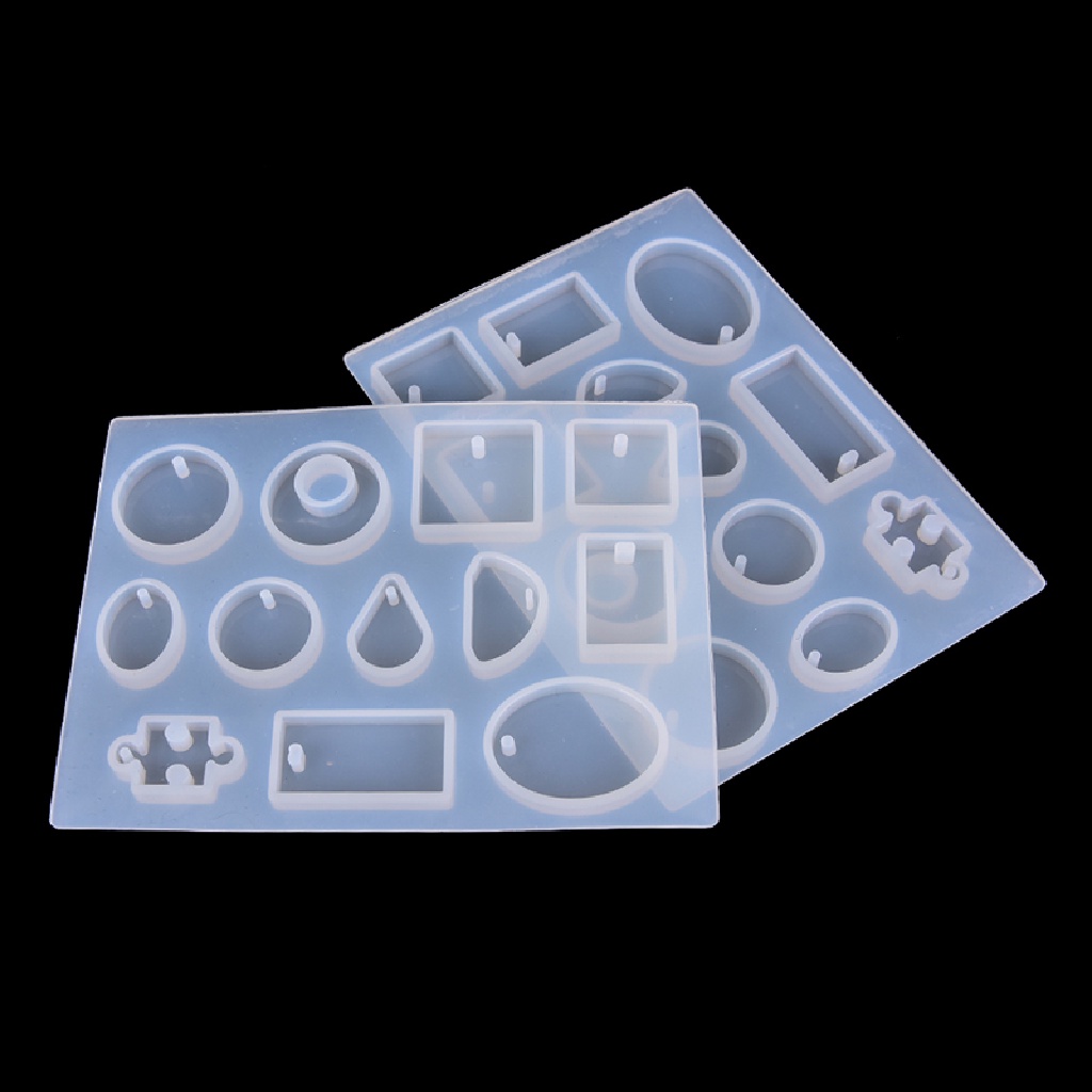 [OOID] DIY Silicone Mold Resin Jewelry Making Mould Epoxy Pendant Craft Mould ID