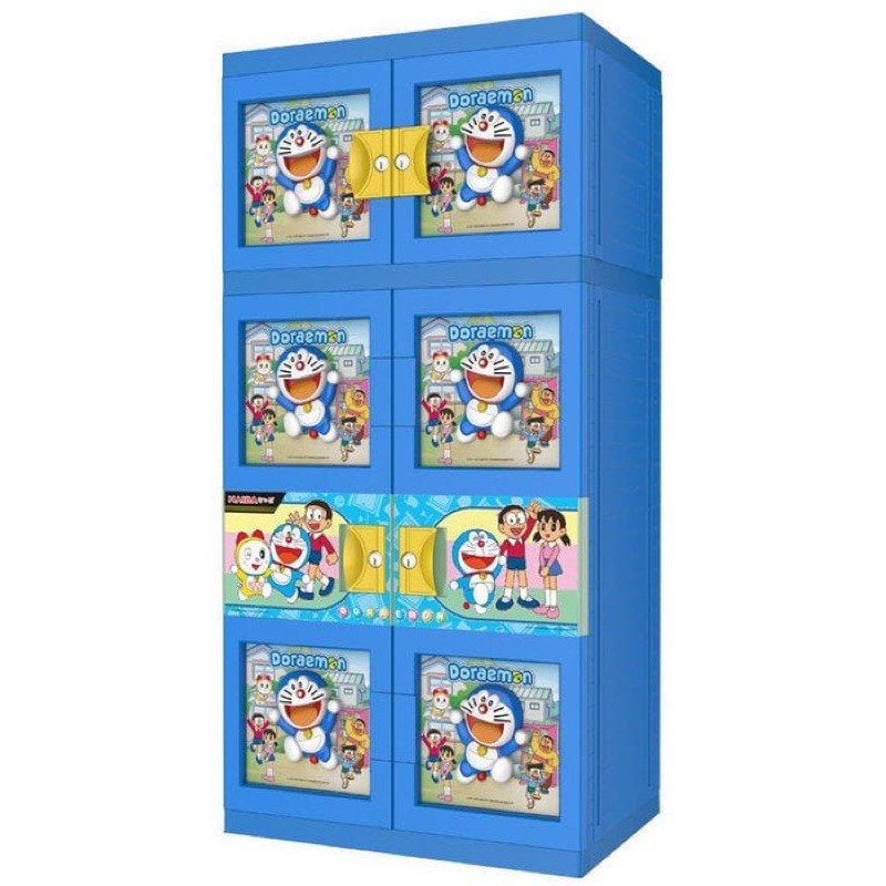 Lemari Plastik Gantung Lipatan Naiba GT Boneka