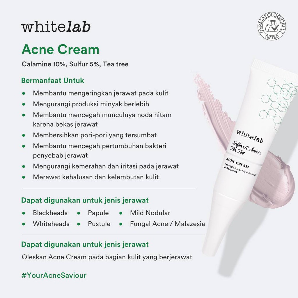 WHITELAB Acne Cream - 10GR