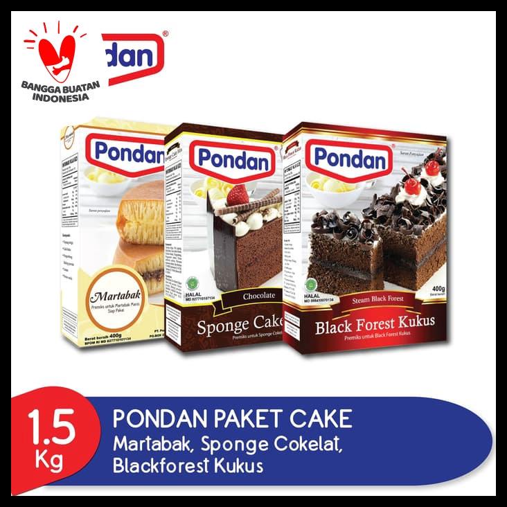 

Pondan Cake Paket (3 Box)