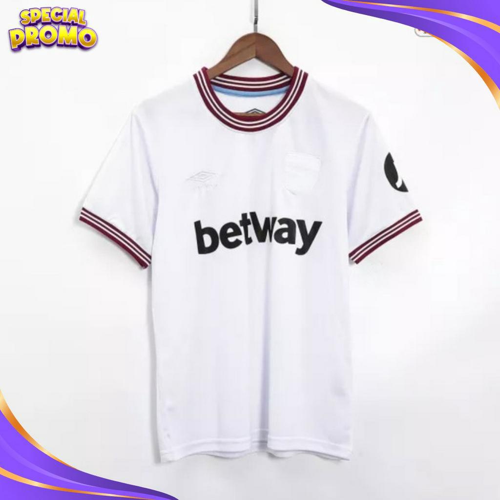PROMO HARI INI BAJU BOLA JERSEY WEST HAM UNITED AWAY JERSEY BOLA BAJU FUTSAL JERSEY OLAHRAGA