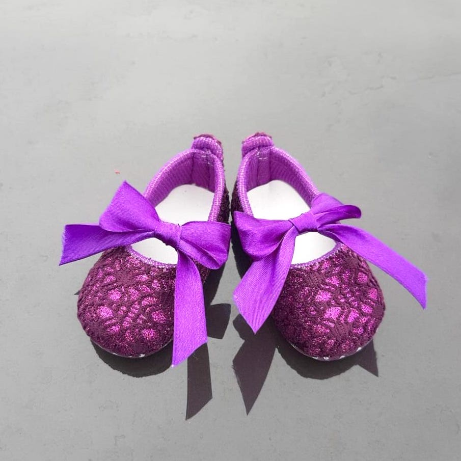 PRP06 Sepatu Bayi Perempuan New Born Prewalker Anak umur 1-12 Bulan - Sepatu Baby Murah Terbaru