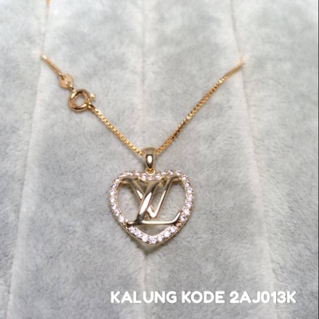 Kalung liontin LV 2AJ013K