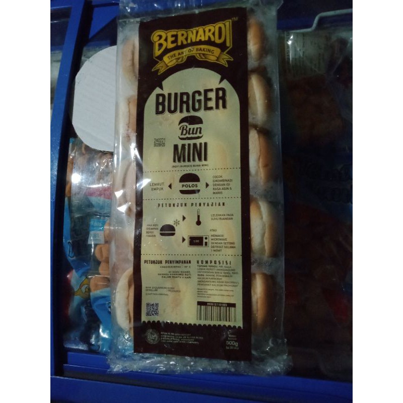 

Bernad Burger mini isi 20