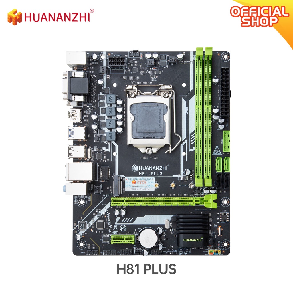 PREORDER HUANANZHI H81 PLUS Motherboard LGA 1150 M.2 NVME Slot Support i3 i5 i7/Xeon E3 V3 Processor