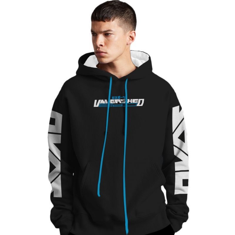 Jaket Hoodie Bigsize Evos Unleashed V3 eSports Gamer Jumbo Oversize Big Size