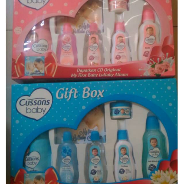Gift box cussons