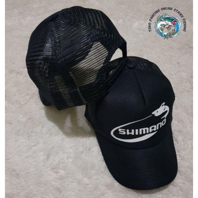 Topi mancing murah logo Shimano