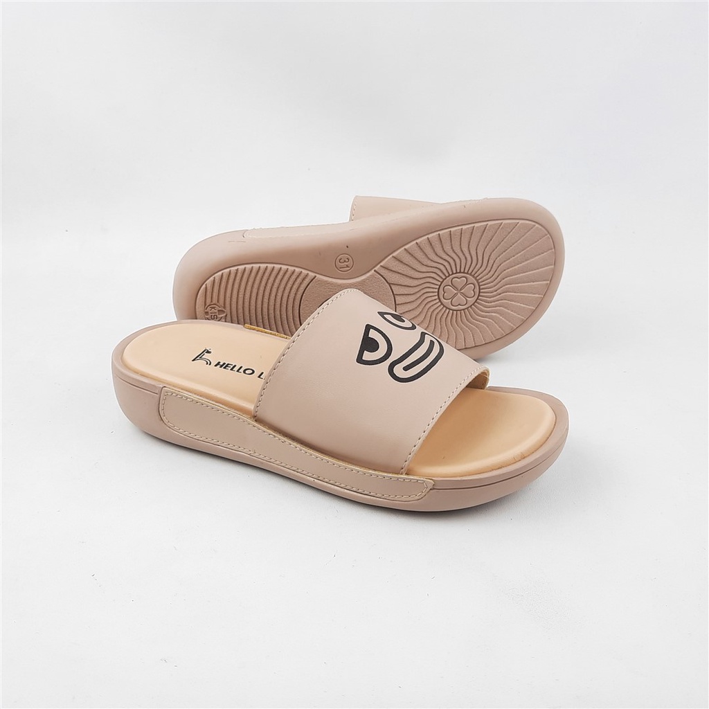 Sandal slide anak perempuan Hello le bianca CH.11.11 31-35