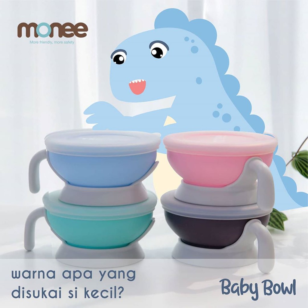 Monee Baby Silicone Bowl 150ml 4m+