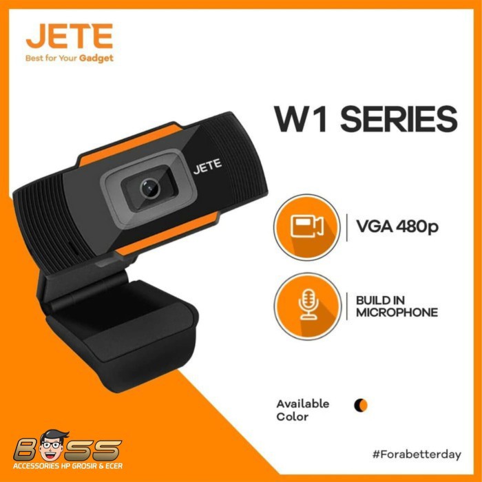 WEBCAM JETE W1 VGApx WEBCAM KOMPUTER DAN LAPTOP