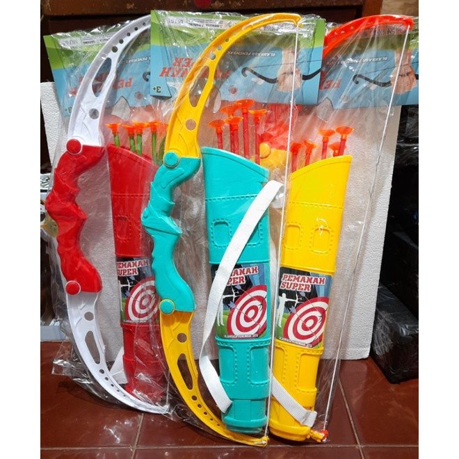 MOMBABY1 Kado mainan anak Panahan dan tas busur besar / Mainan Archery set anak