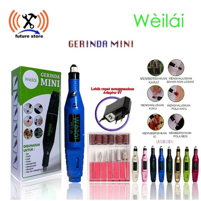 Weilai Mesin Mini Grinder Grafir Bor Gerinda Ukir gerinda mini
