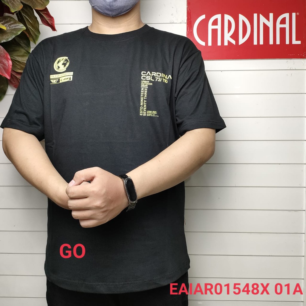 gof KCI CARDINAL KAOS T-Shirt COWOK REGULER  Baju Cowok Kaos Cardinal