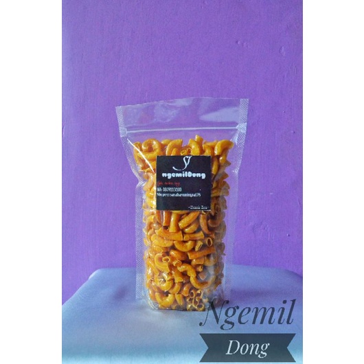 

ngemilDong. Makaroni bantat renyah/makaroni pipa/makaroni goreng