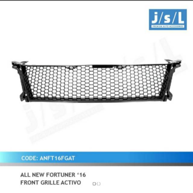 Grill depan all new Fortuner / front grill activo jsl