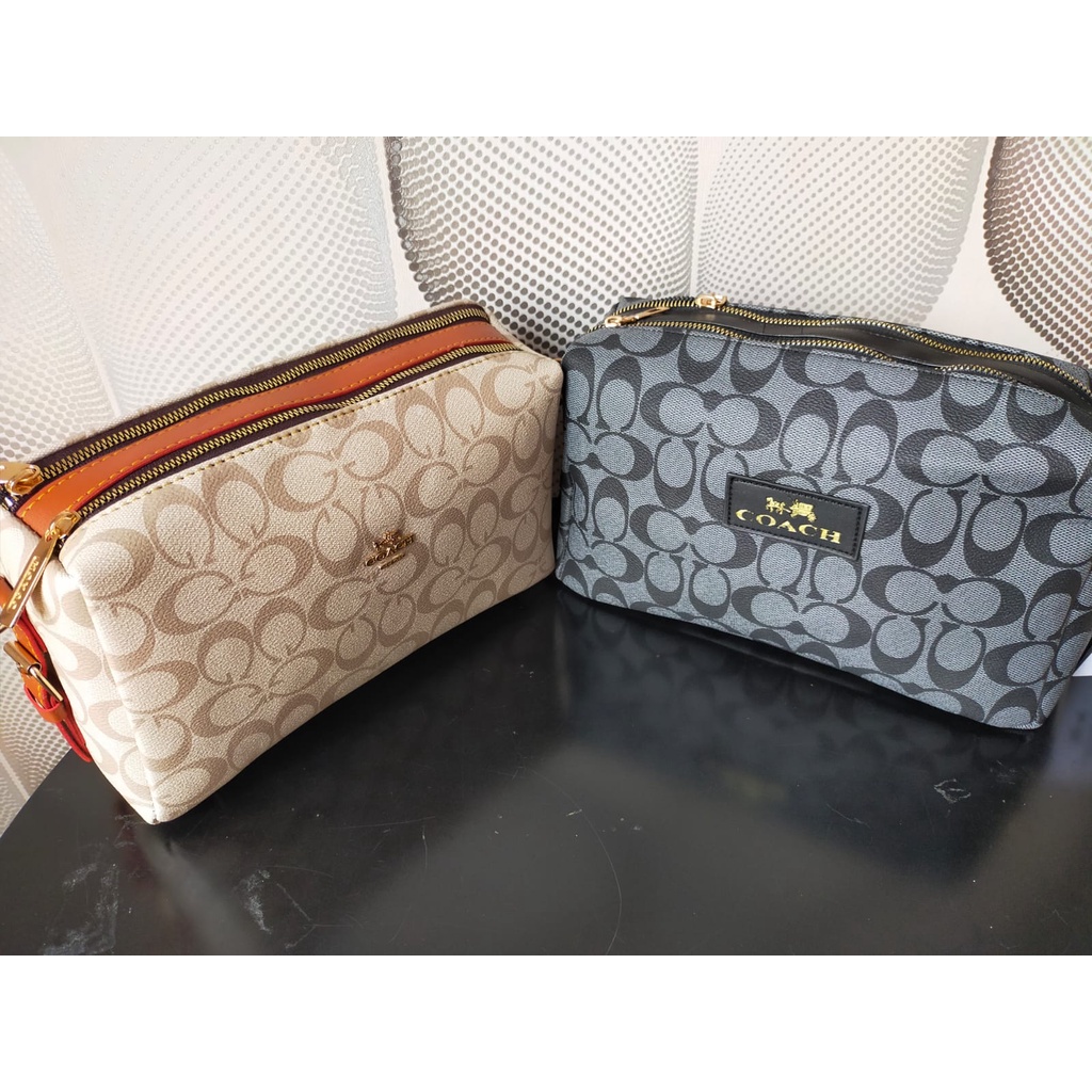 SALE  TAS WANITA COACH SELEMPANG KARDASHIAN 2RUANG SUPER QUALITY SELEMPANG IMPORT BATAM