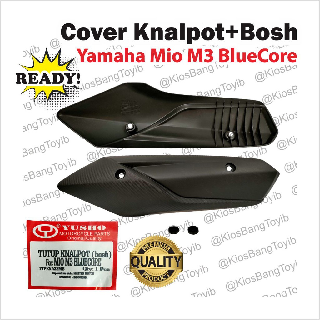 Cover Tutup Tameng Pelindung Knalpot Honda Beat Vario Yamaha Mio ★YUSHO★