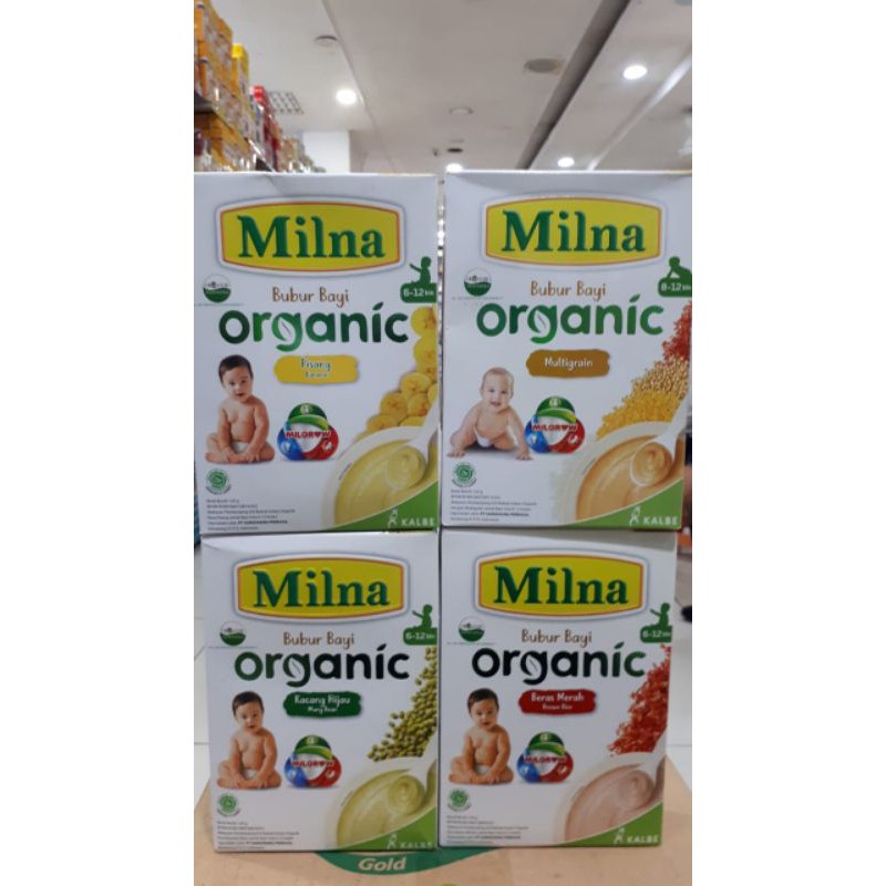 Milna Bubur Bayi Organic 120gr