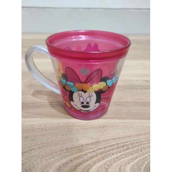 Preloved Gelas Mug Cangkir Anak Minnie Mouse Disneyland Park Original
