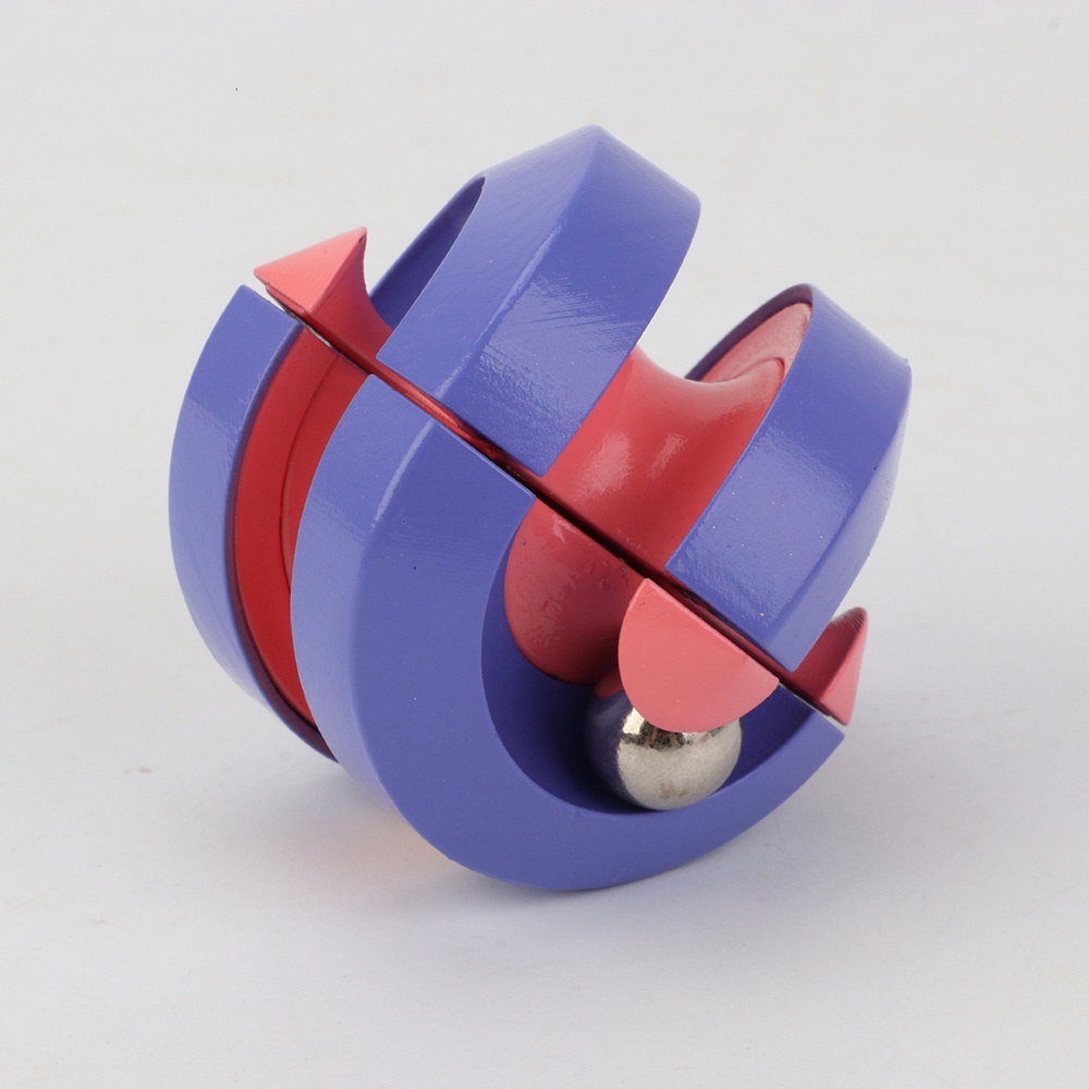 1pc Mainan Fidget Spinner 3D Bentuk Bola Untuk Penghilang Stress Anak
