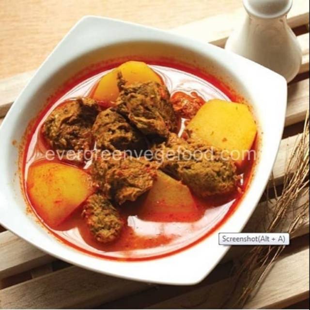 

Kambing Kari Vegetarian 450g / Daging Kari Vege / Vege Curry Mutton / 素羊肉咖哩