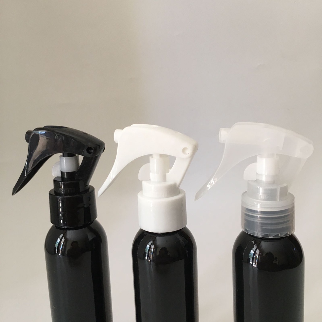 BABEE - BOTOL 100ML HITAM TUTUP SPRAY TRIGGER BURUNG N24 / BOTOL SPRAY TRIGGER 100ML HITAM