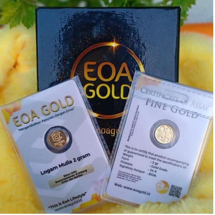 Grosiran Murah,, EMAS EOA GOLD 0,1 gr, 0,2 gr dan 0,5 gr Logam Mulia 0,025 gram dan 0,05 gram