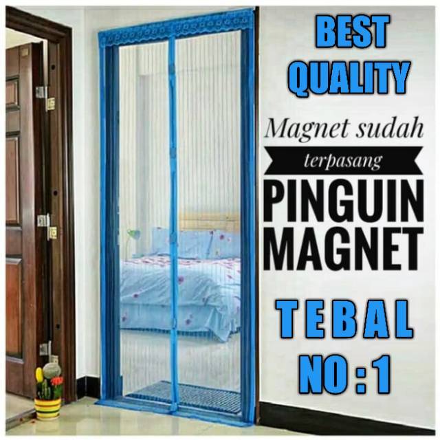 Tirai Magnet Anti Nyamuk Tirai Magnet Polos Tirai Anti Nyamuk Tirai Pintu Magnet Shopee Indonesia