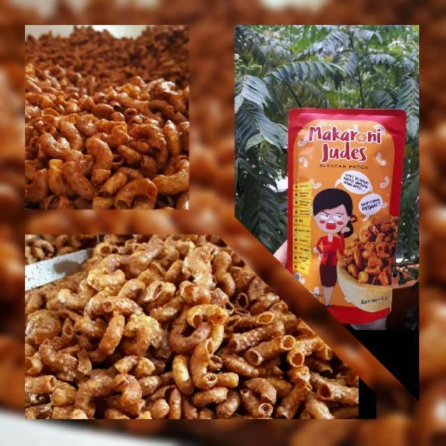 

MAKARONI JUDES Pedas Asin MIRIP MAKARONI NGEHE ukuran 40 gr makaroni pedas gurih asin