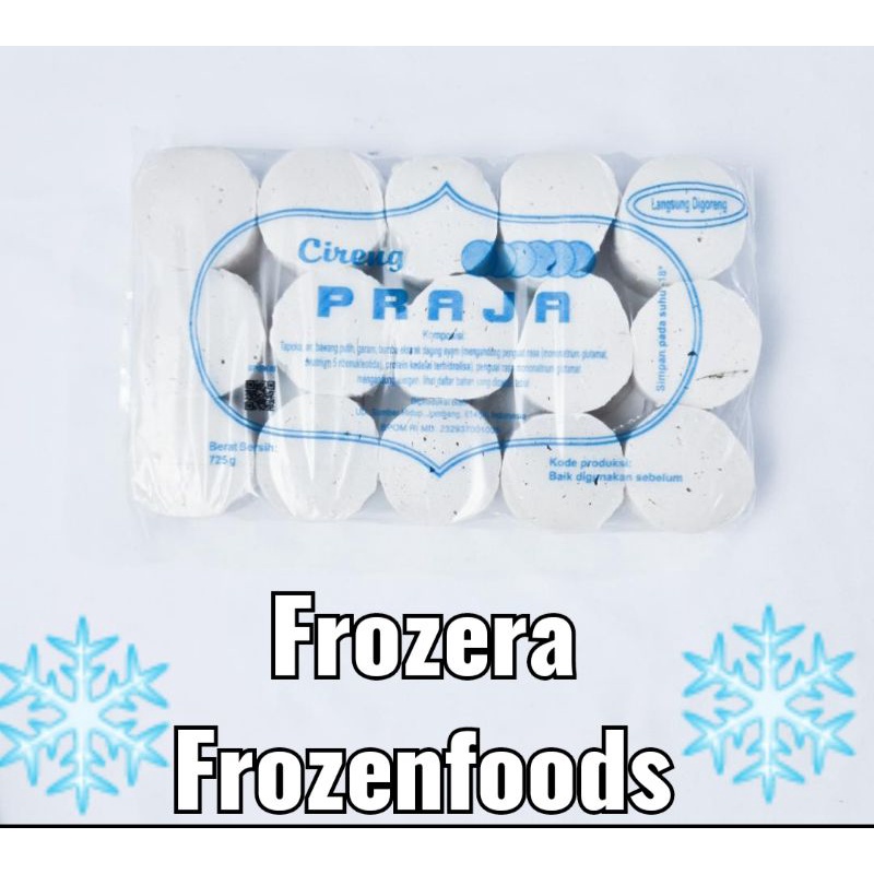 

❄LANGSUNG KIRIM❄ Praja Cireng Coin 725gr / Frozenfoods Murah