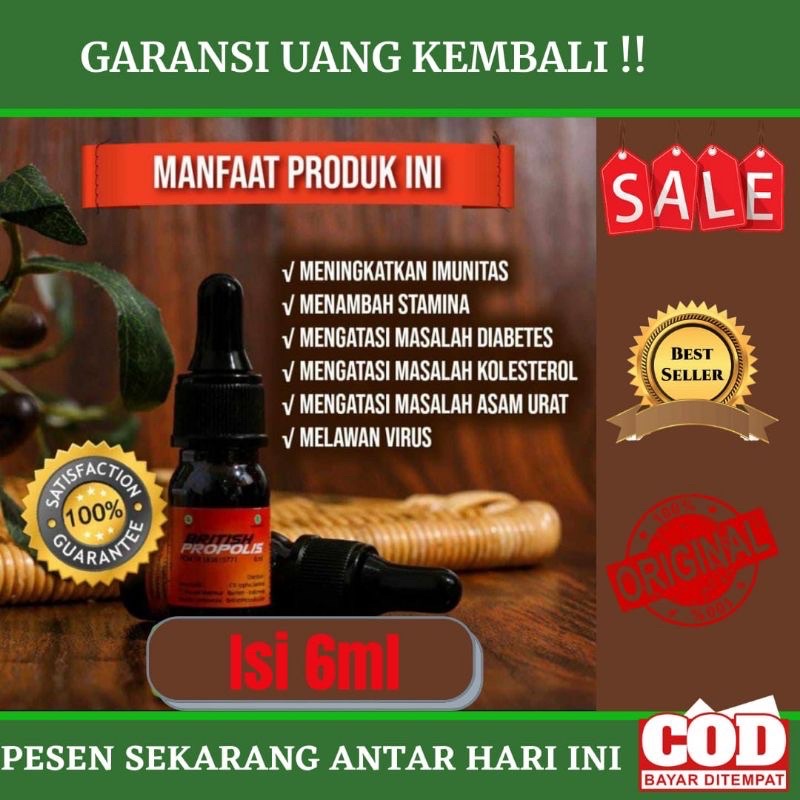 

British Propolis Asli Original by Ippho Santosa 6ml