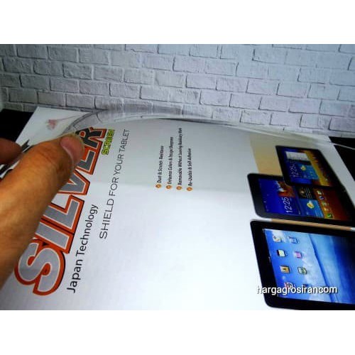 ANTI GORES GLARE IPAD 9.7 inc IPAD 9,7 IPAD 6 /IPAD 5 ANTI GORES ANTI MINYAK SILVER