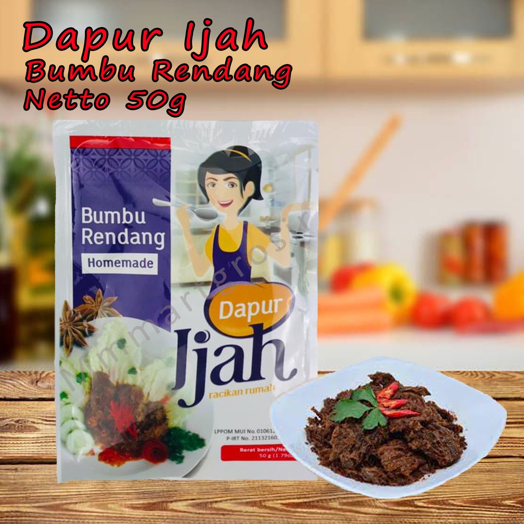 Dapur Ijah / Bumbu Rendang / Bumbu / 50g