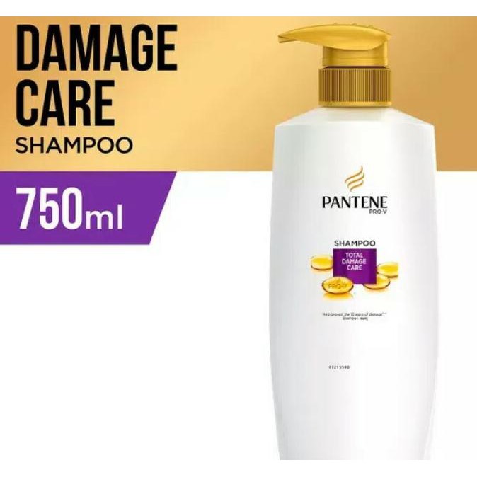 SHAMPOO PANTENE TOTAL DAMAGE CARE 750ML /750 ML~BERKUALITAS~
