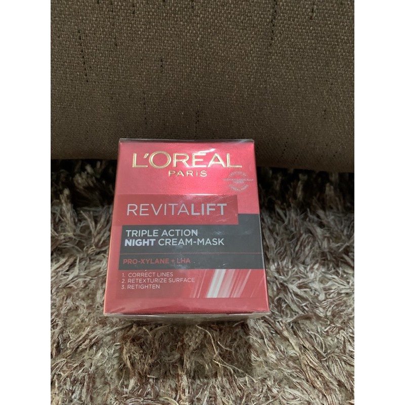 Loreal Revitalift Triple Action Night Cream-Mask 50 ml
