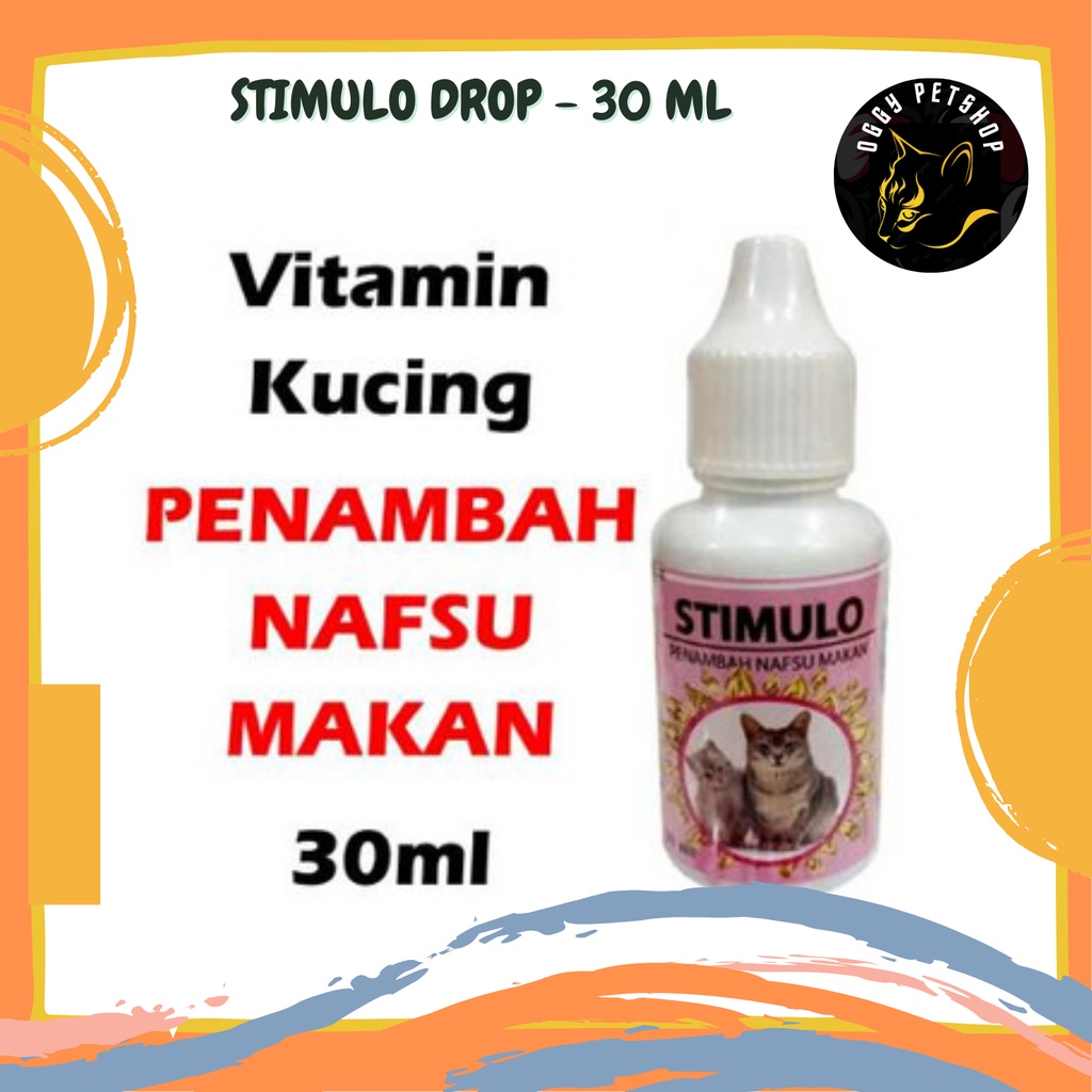 Stimulo Cat 30ml / Penambah Nafsu Makan Kucing Suplemen Vitamin Imun