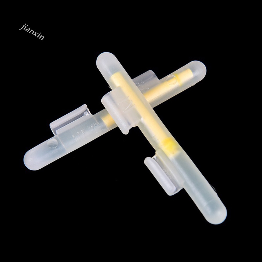 [Jianxin] 2pcs Stik Fluorescent Menyala Dalam Gelap Untuk Memancing